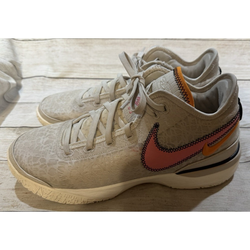 Nike Zoom LeBron NXXT Gen Light Orewood Brown Coral Chalk DR8784-100 Sz 12 - Picture 6 of 16